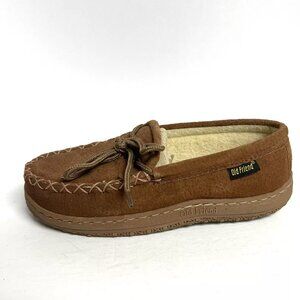 Old Friend Terry Moccasin Slipper Chestnut 6 M Womens